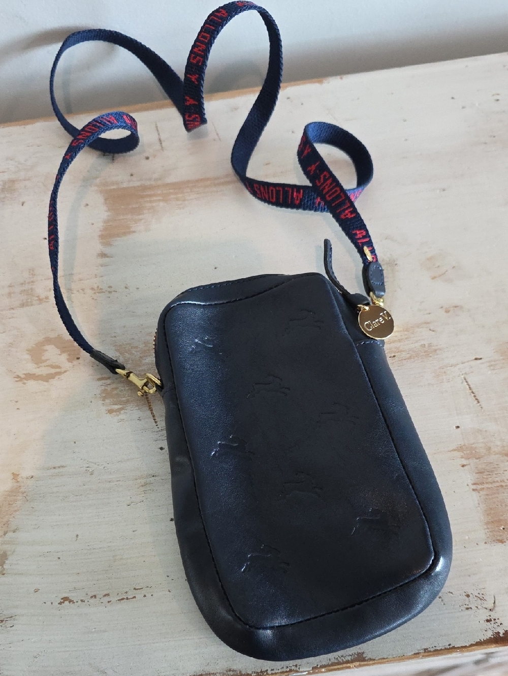 Clare V. X Tracksmith Poche Sportif Limited Edition Phone Bag